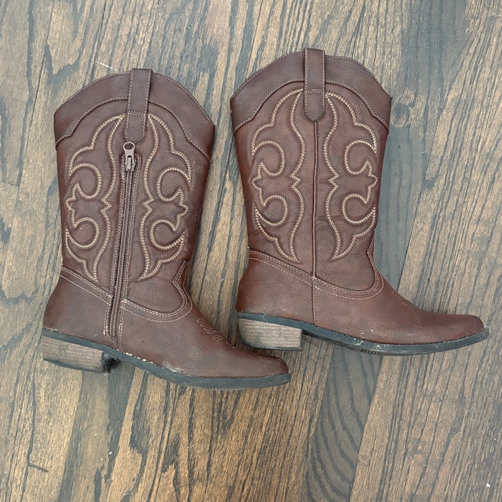 Cat & Jack Brown Kids Boots